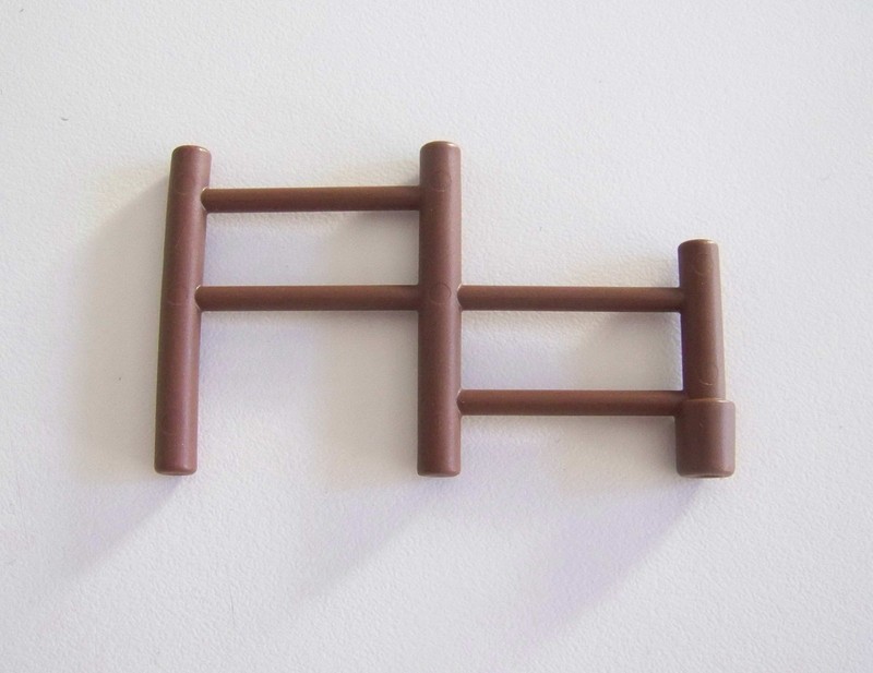 Playmobil (T1122) Ferme - BarriÃ¨Re En Bois Marron Ã  Fixer Sur Support