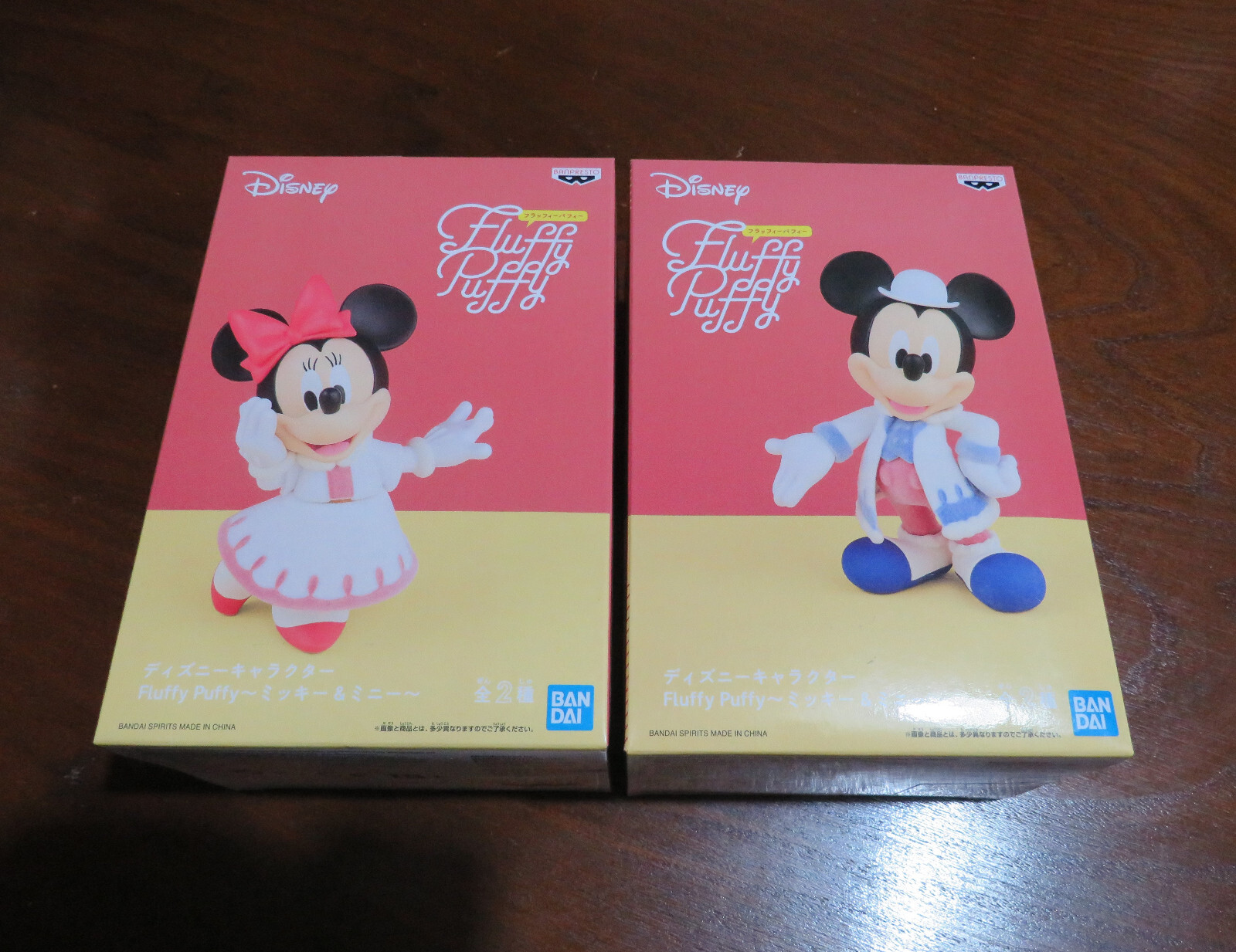 BANPRESTO - ディズニー フィギュア  Fluffy Puffy ふわふわやわらかい質感のフィギュア！バンプレスト ディズニー