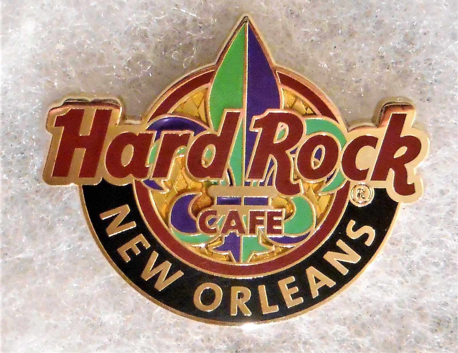 HARD ROCK CAFE NEW ORLEANS LIMITED EDITION GLOBAL LOGO SERIES PIN # 99540
