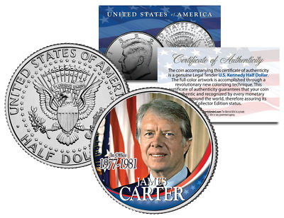 JIMMY CARTER President * 1977-1981 * JFK Kennedy Half Dollar
