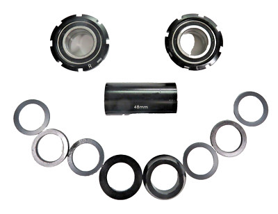 BMX  Redline Bottom Bracket Euro 19 mm Threaded For 3 Piece Cranks