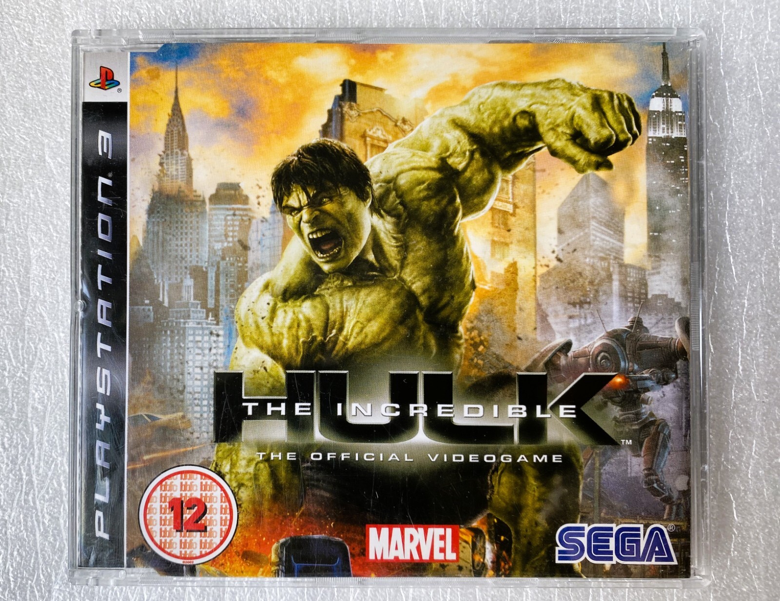 The Incredible Hulk PS3 PROMO Rare Promotional PS3 HULK Marvel