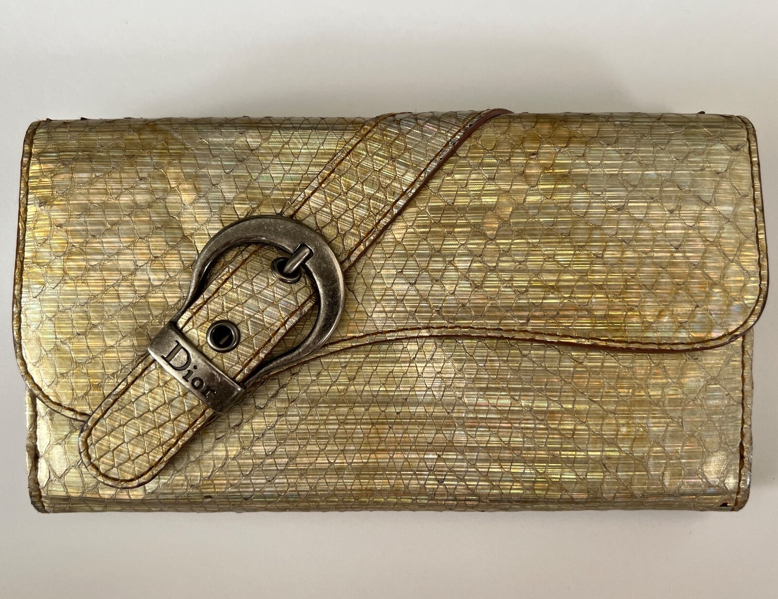 バッグ Christian Dior leather bag By Galliano Extremely Rare Christian Dior Galliano Limited Edition