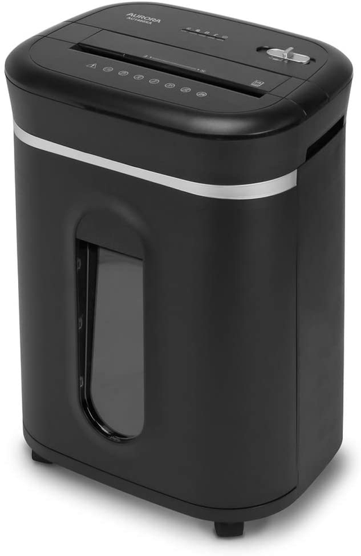 Aurora AU1460XA Anti-Jam 14-Sheet Crosscut Paper/Cd and Credit Card Shredder/ 6-