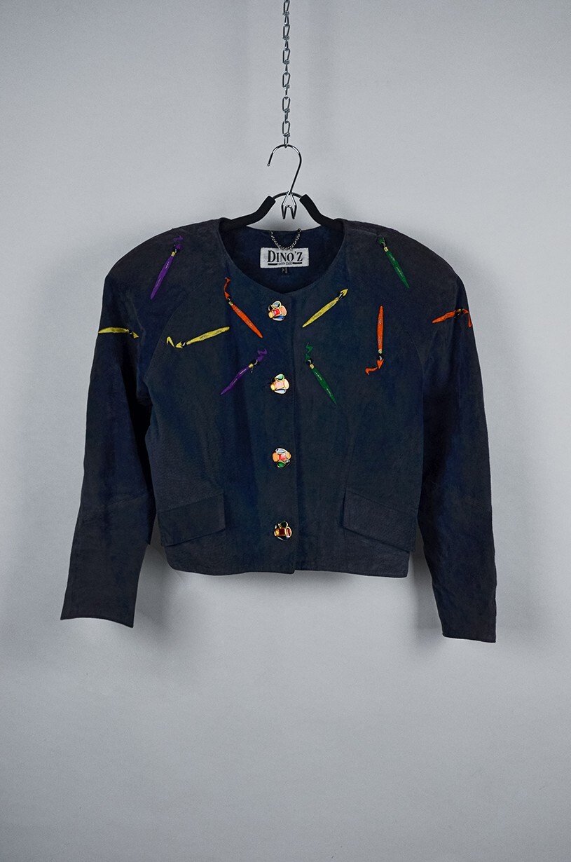 DINO'Z Vintage Suede Leather Jacket | eBay DINO'Z Vintage Suede Leather Jacket | eBay
