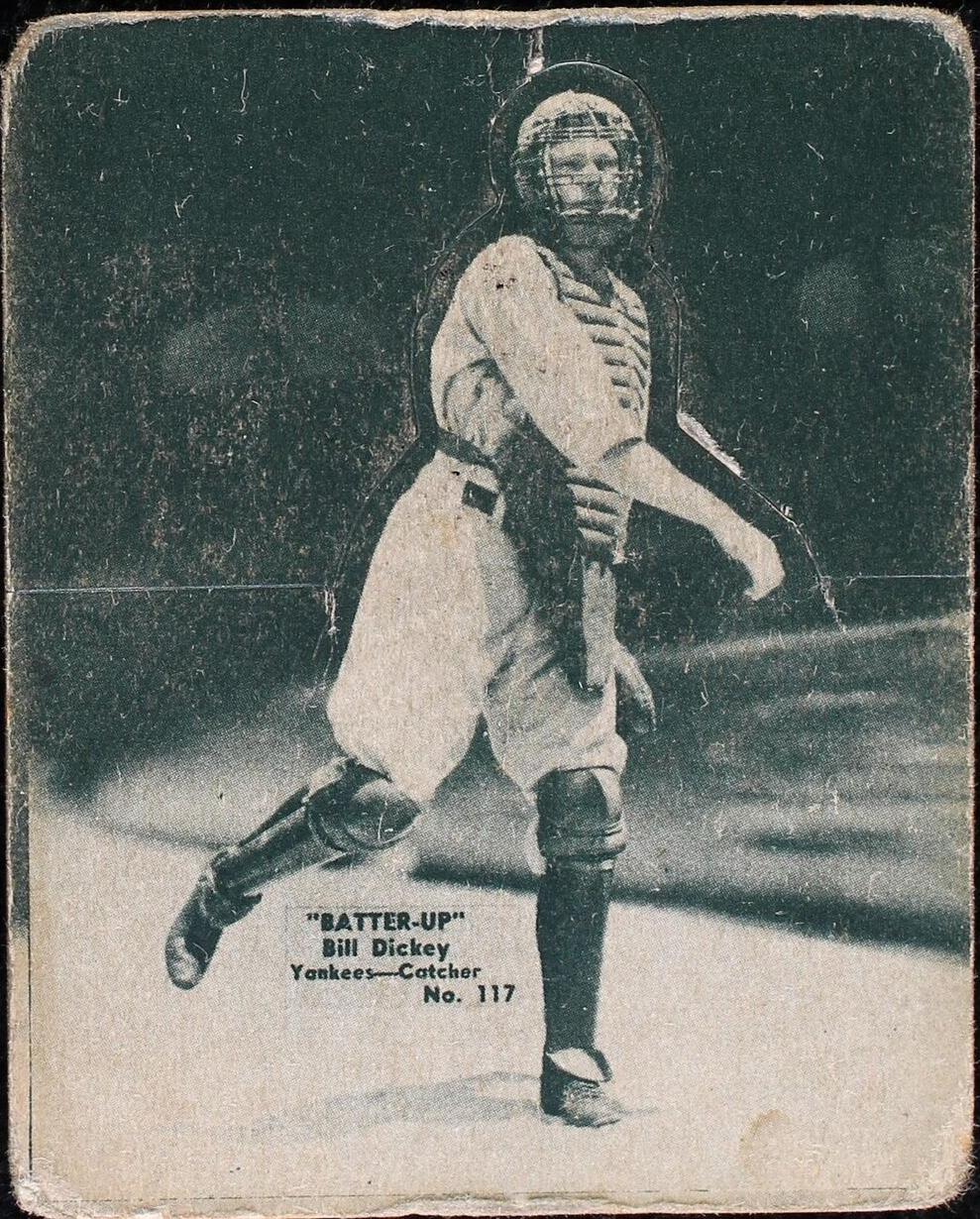 National Chicle 1934-36 Batter-Up - Bill Dickey #117