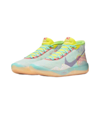 Nike Zoom KD12 NRG ''Peach Jam'' Teal Red Blue CK1195-300