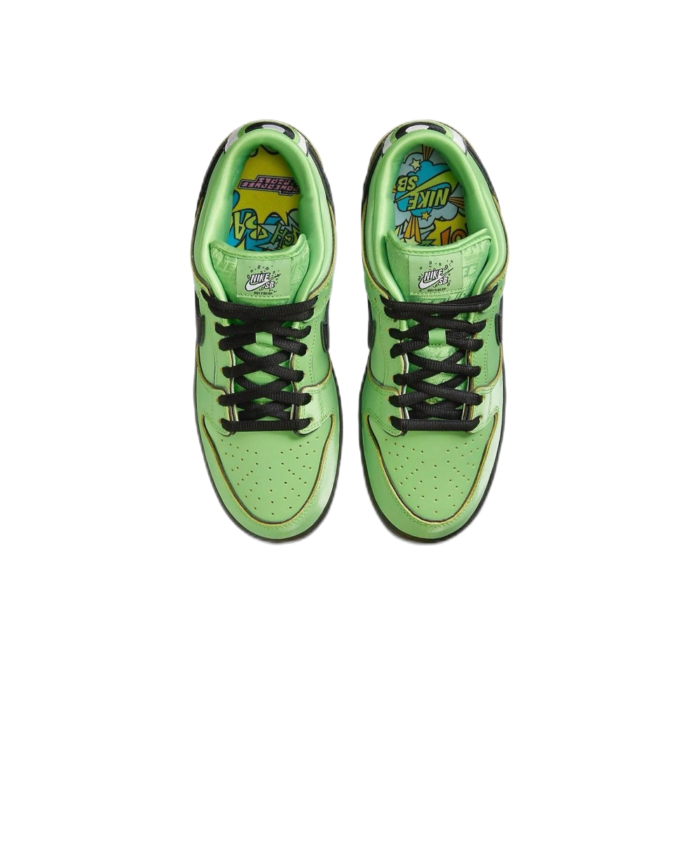 Nike SB Dunk Low Pro QS x The Powerpuff Girls Buttercup