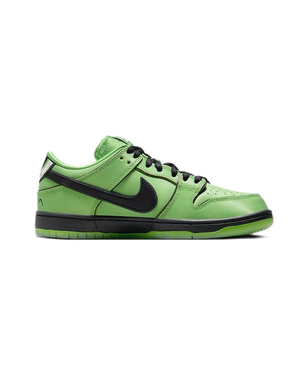 靴 NIKE SB DUNK LOW PRO QS FZ8319 300 Nike SB Dunk Low Pro QS x The Powerpuff Girls Buttercup