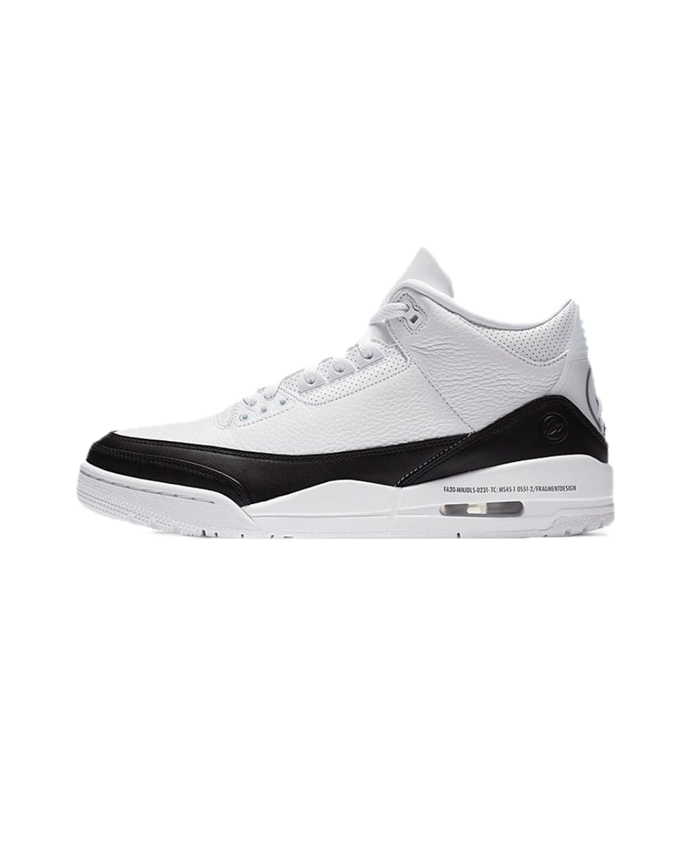 Nike Air Jordan 3 Retro SP x Fragment Design Mid White