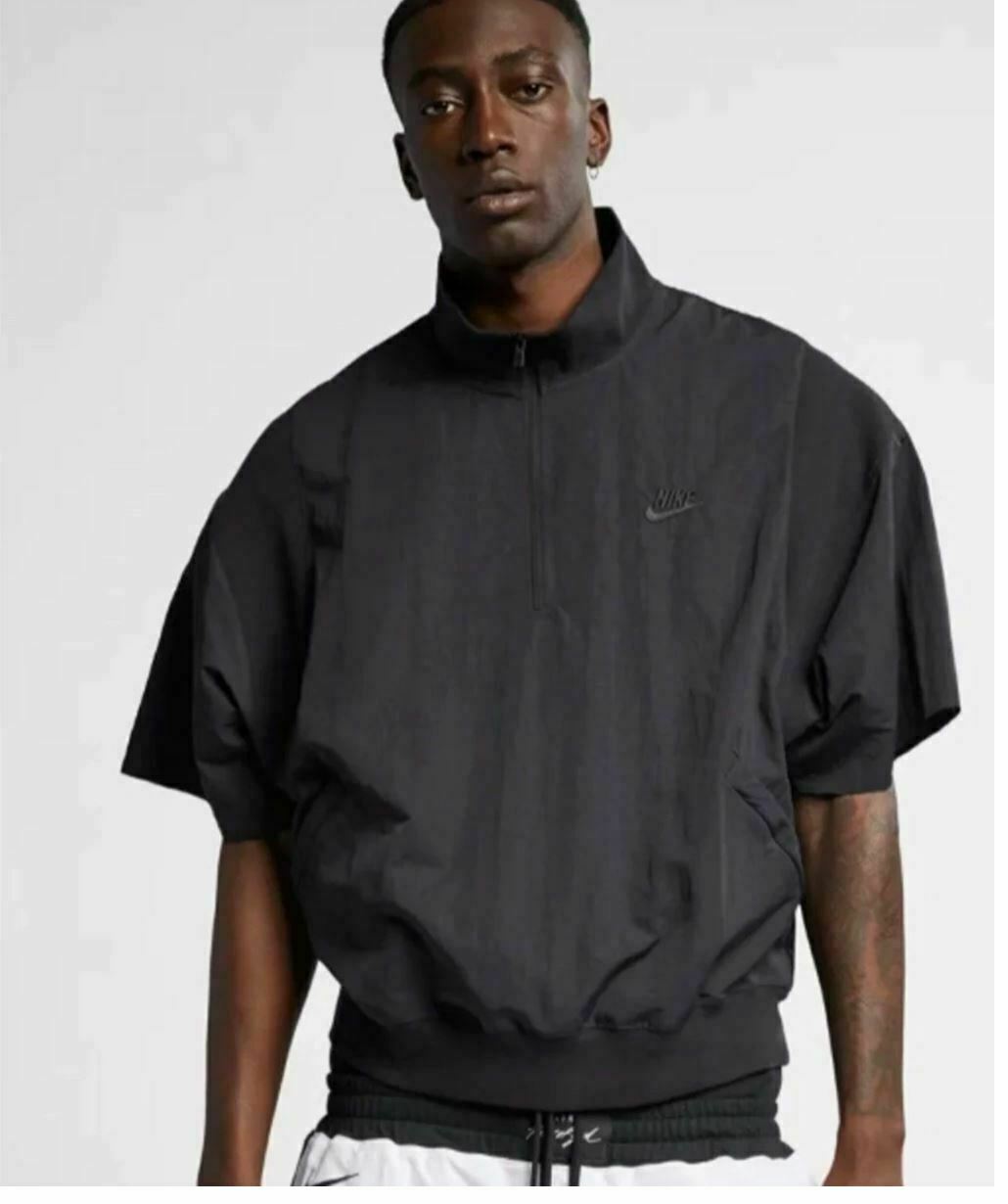 NWT FEAR OF GOD x NIKE Half Zip Pullover Jacket (AR0637 010 NWT FEAR OF GOD x NIKE Half Zip Pullover Jacket (AR0637 010