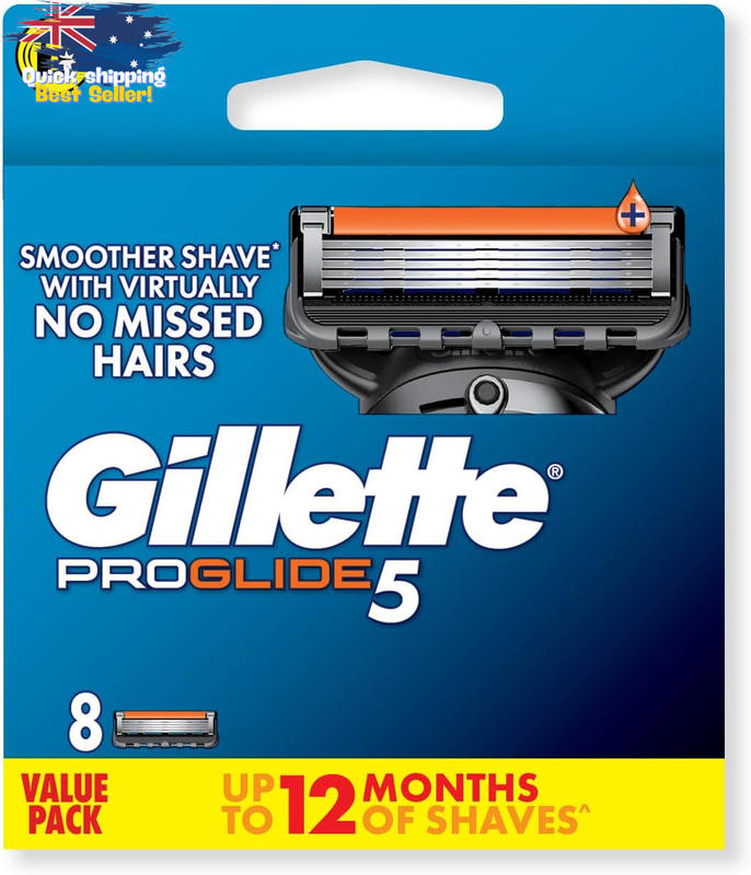 Gillette Fusion ProGlide Razor Blades 8 Count, Men's Shaving Refills