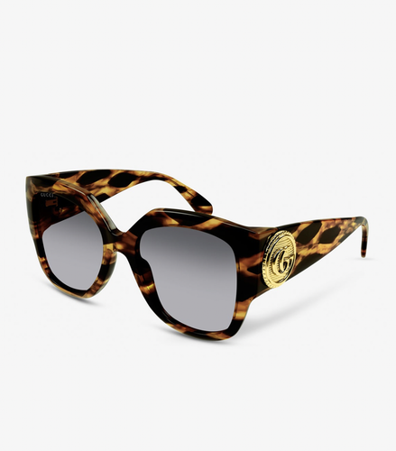 GUCCI GUCCI GG1407S-002 HAVANA SUNGLASSES