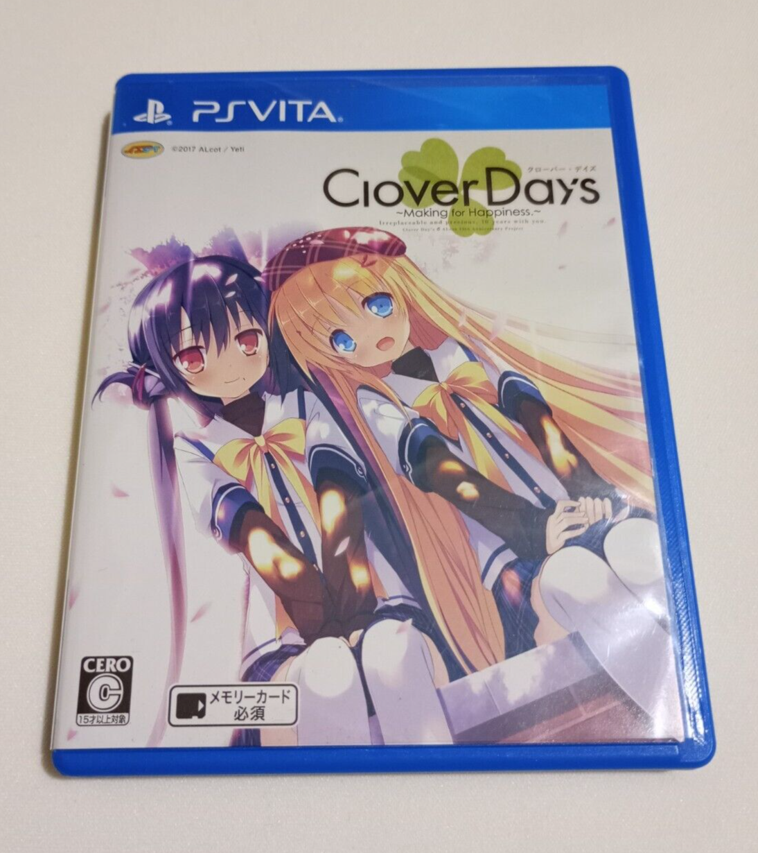Clover Day's PS Vita Japan Import USED PlayStation PSV ALcot