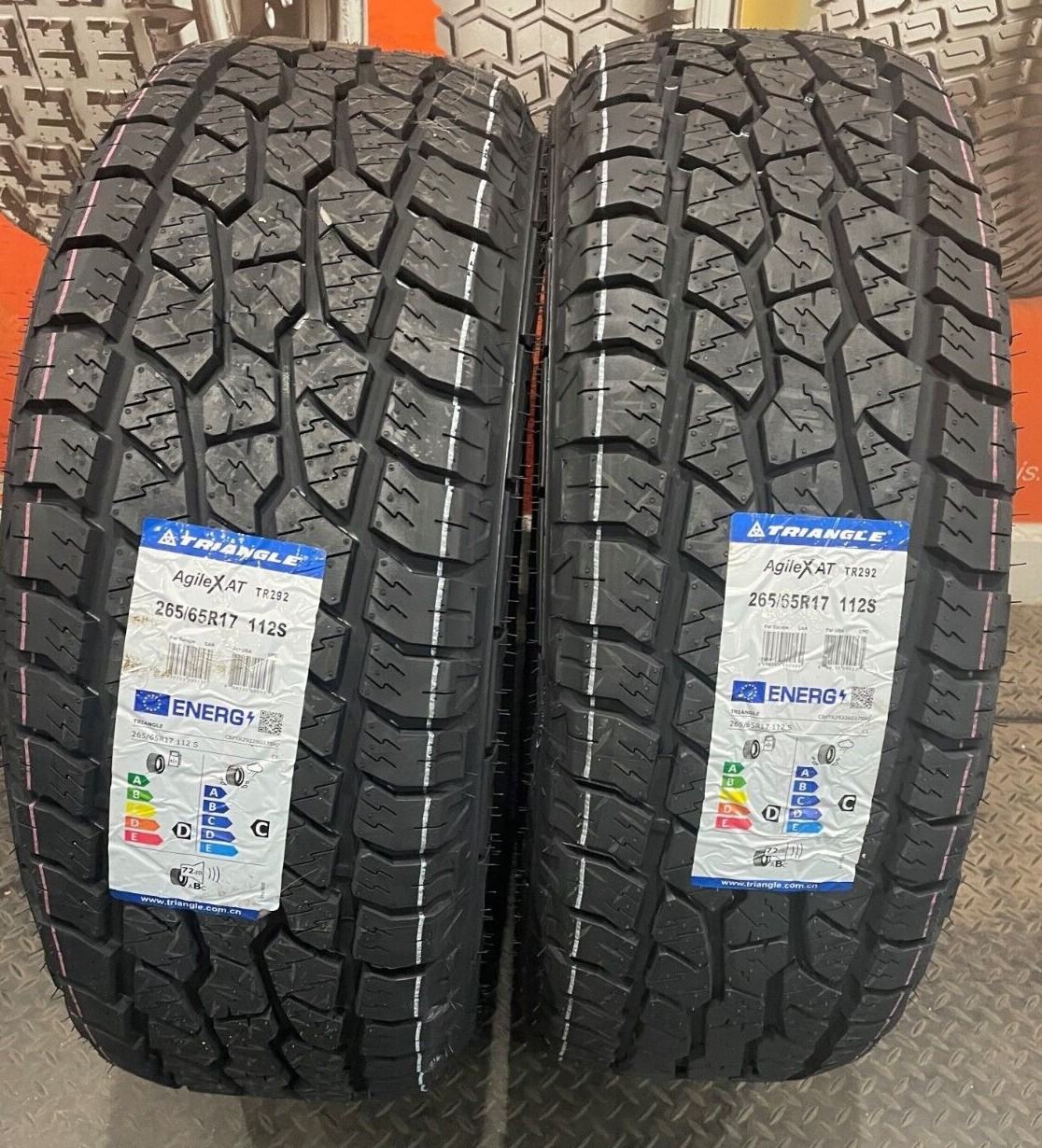 2 x 265/65 R17 Triangle AgileXAT TR292 112S 265 65 17