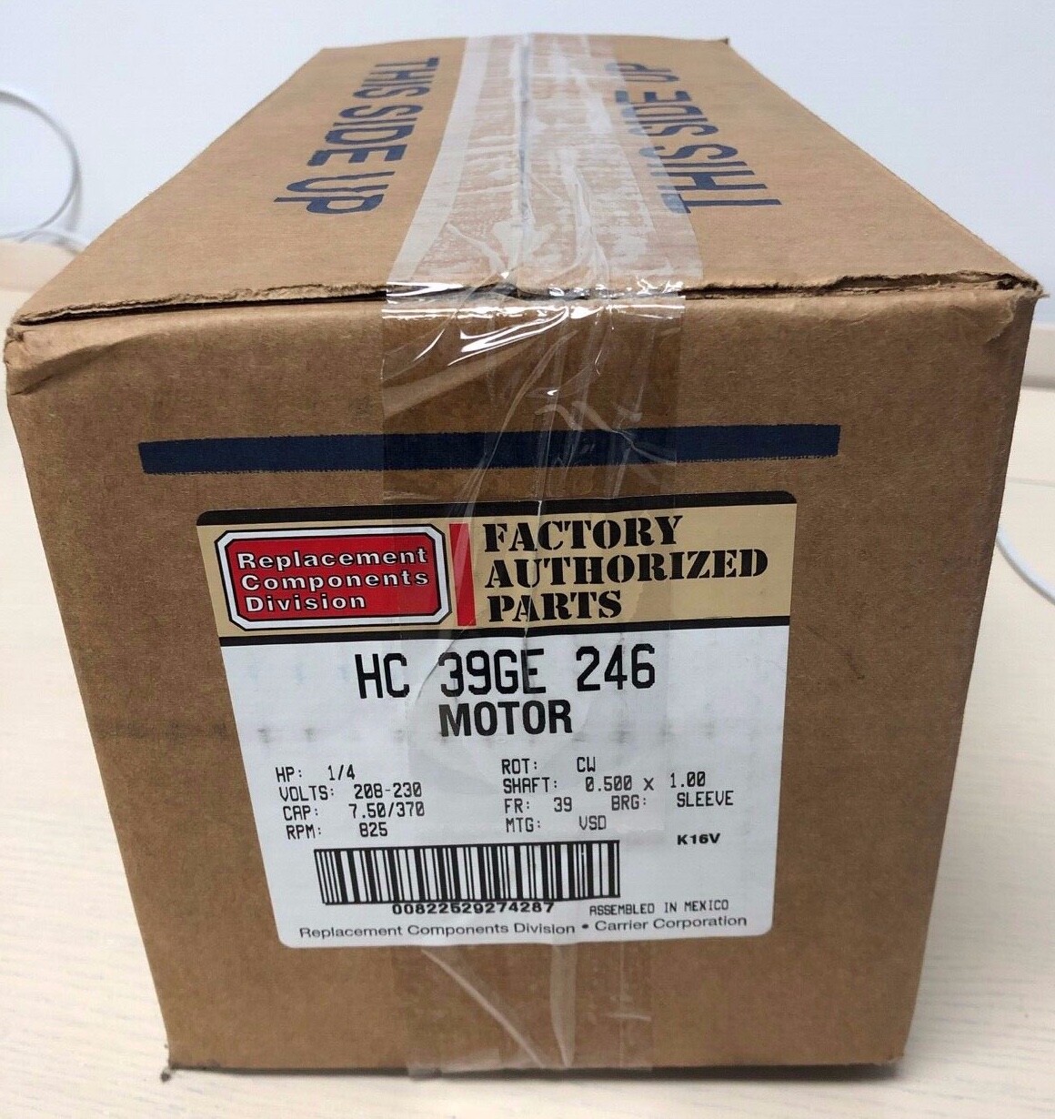 NEW Carrier HC39GE246 Fan Motor