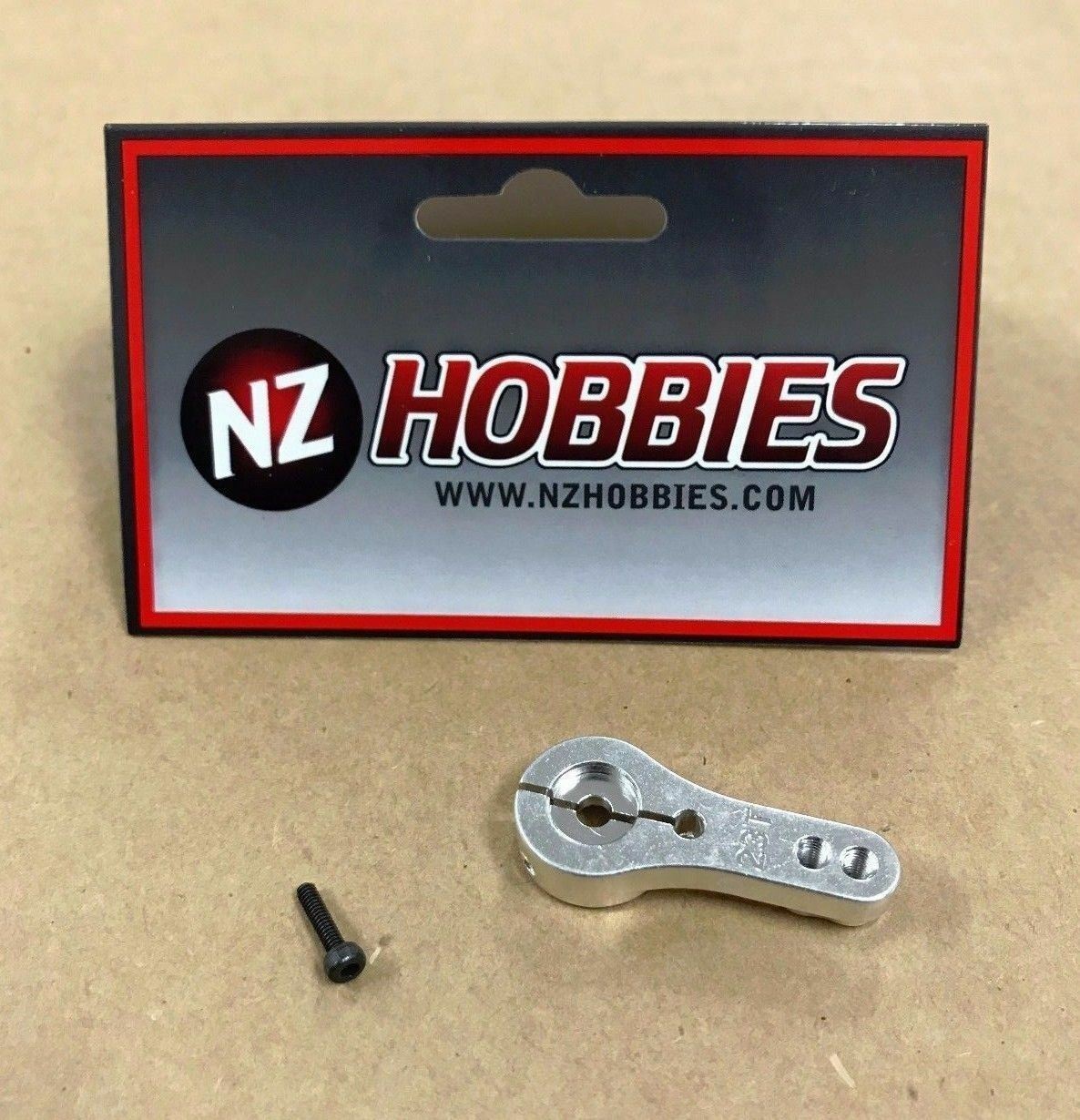 NZHOBBIES NZ0155S Aluminum Servo Horn 23T (SILVER) : JR / Airtronics Servos
