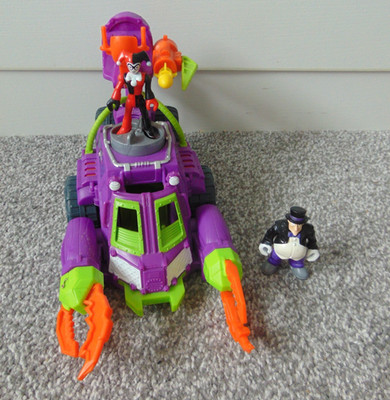 Imaginext DC Super Friends Joker Scorpion Battle Tank Vehicle with Figures