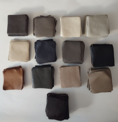 Palliser Leather Samples for Leather Crafts 3 x 3