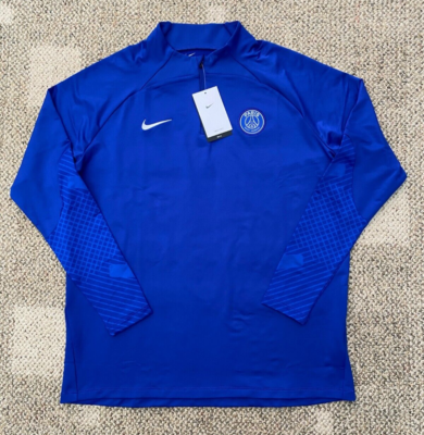 paris saint germain strike drill top royal blue