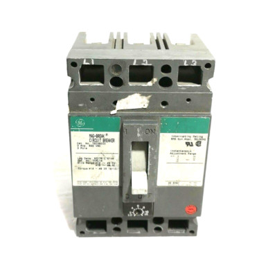 GE Mag-Break Circuit breaker 600VAC TEC36003 3 Amp 3 Pole
