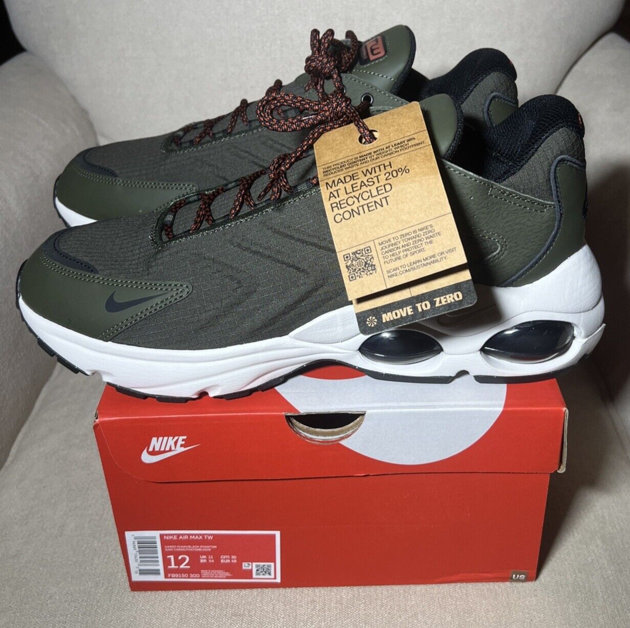 送料込み 追跡あり Nike Air Max Verse \"Cargo Khaki\" Nike Air Max Verse Men's Shoes. Nike JP