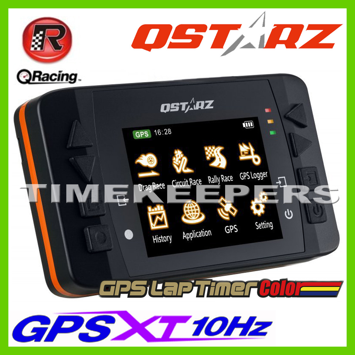 Qstarz 2.4" LCD LTQ6000S MX 10Hz GPS Data Logger Racing Lap Timer for