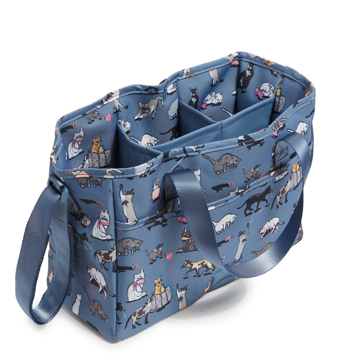 Vera Bradley Lighten Up Everything Organizer CAT'S MEOW New
