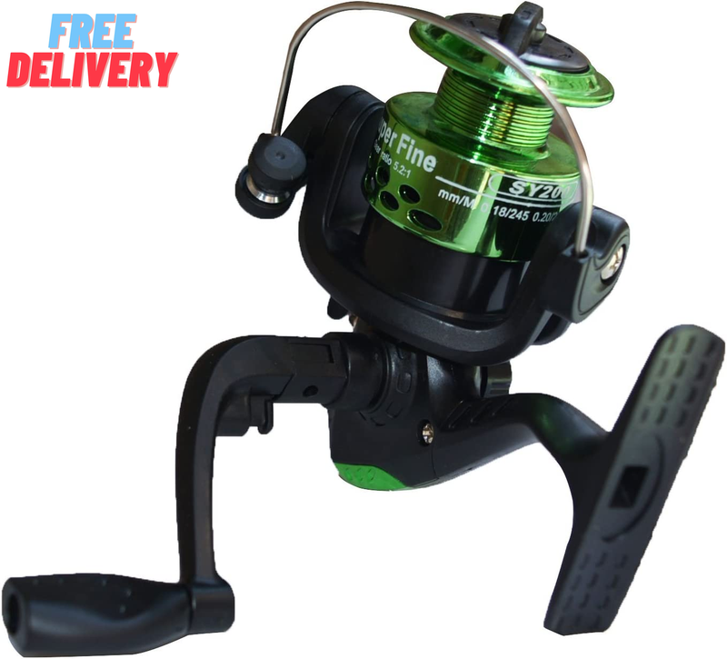 Fishing Reel Small Spinning Reels Ultralight Spinning Fishing Reel for 200