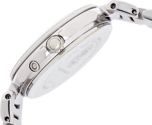 Pre-owned Citizen Xc Eco-drive Ec1030-50a Happy Flight Solor Radio Women's Watch