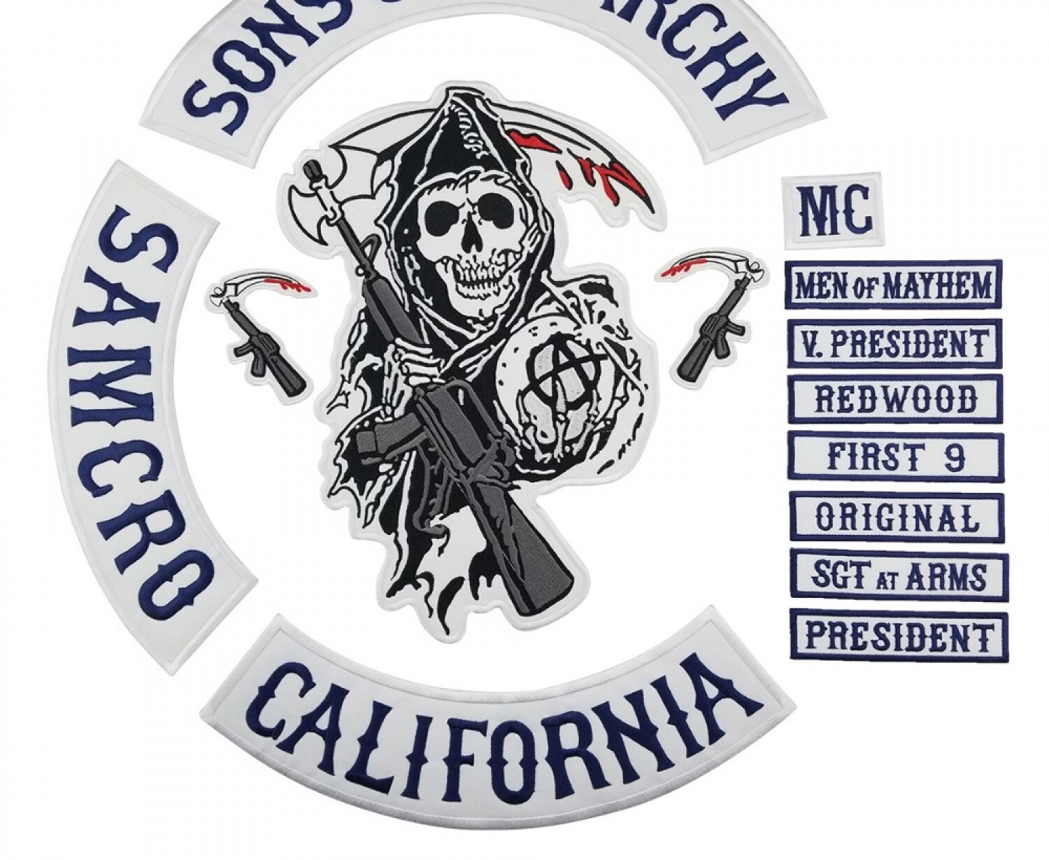 【SPERONE】[Sons of Anarchy] Lambskin Patch Rider Jacket SPERONE】[Sons of Anarchy] Lambskin Patch Rider Jacket
