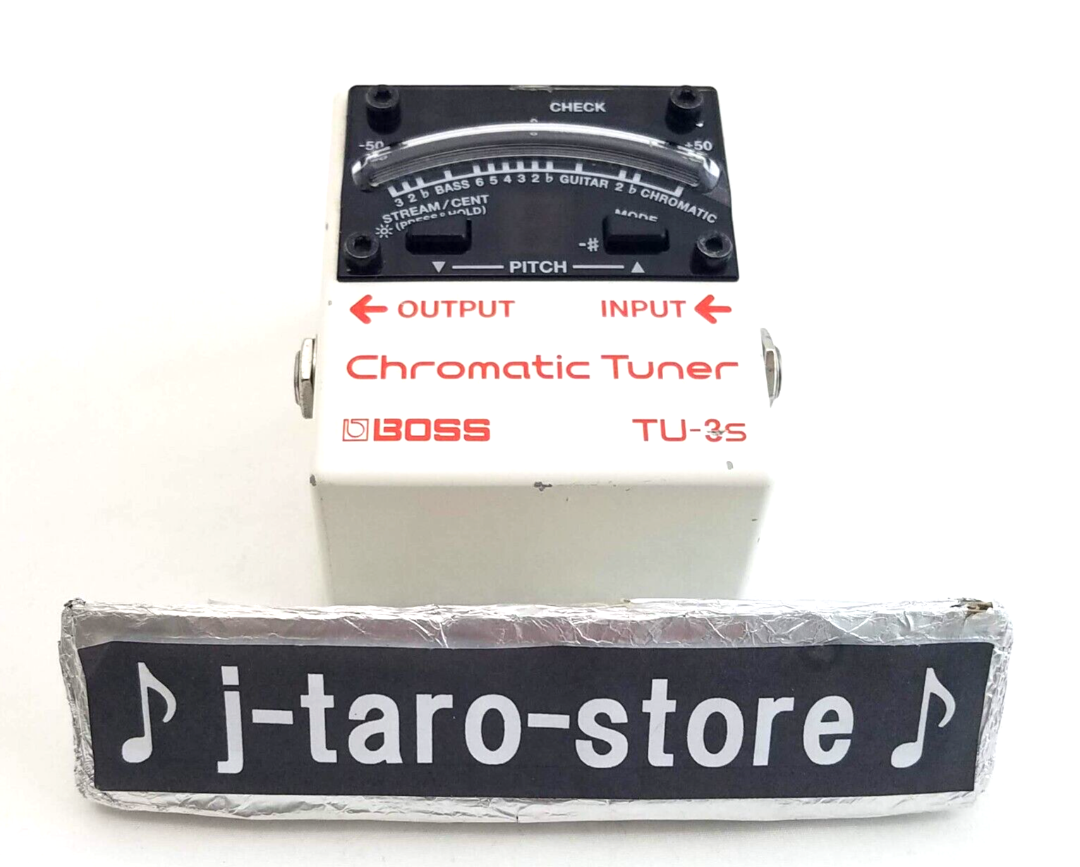 Boss TU-3S Chromatic Tuner Pedal Small Size Compact Used