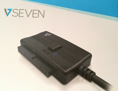 USB 3.0 to SATA + IDE Adapter - New In Box - No Software Or Drivers Req. By V7