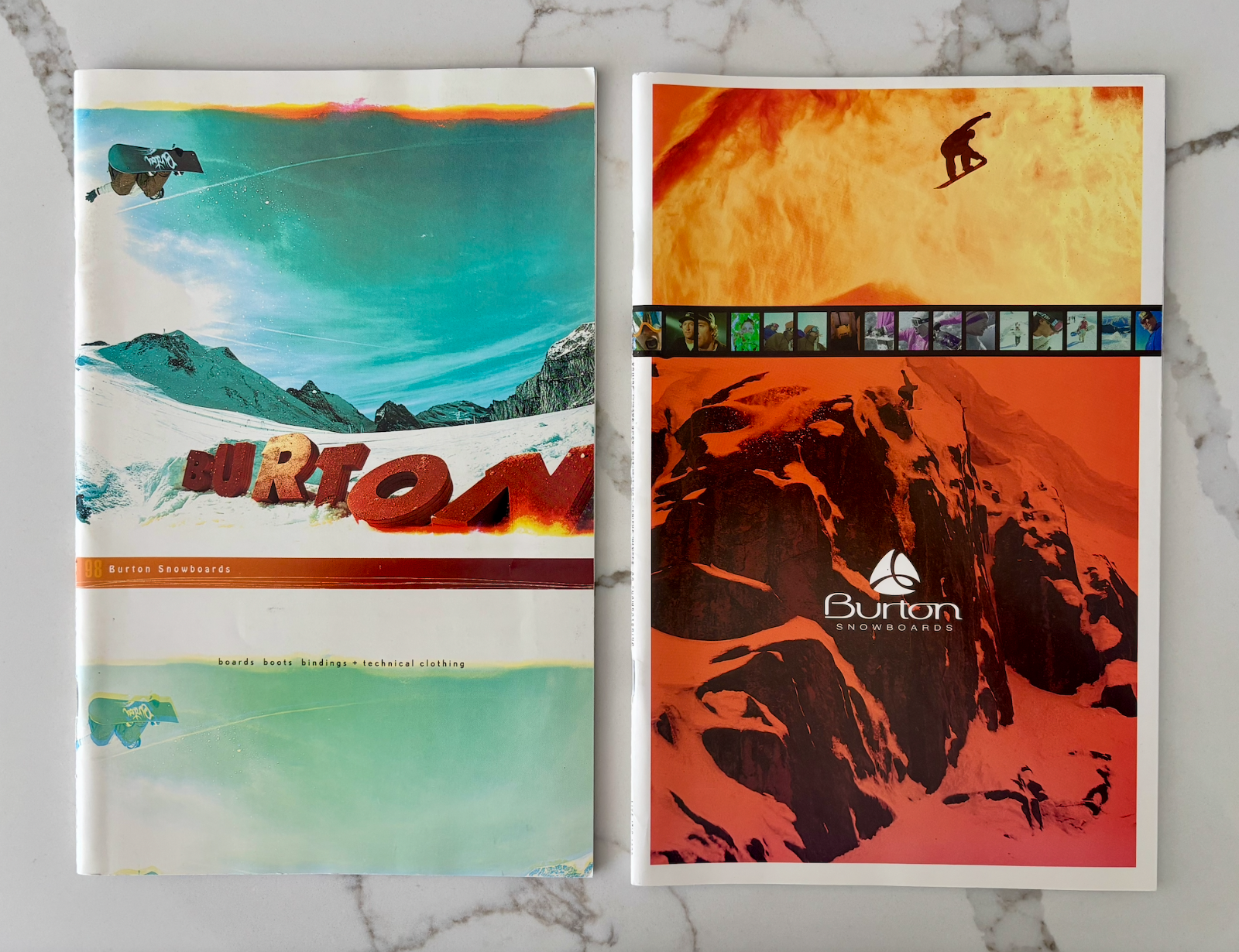 1998 and 1999 Burton Snowboard Catalogs Lot of 2 | eBay