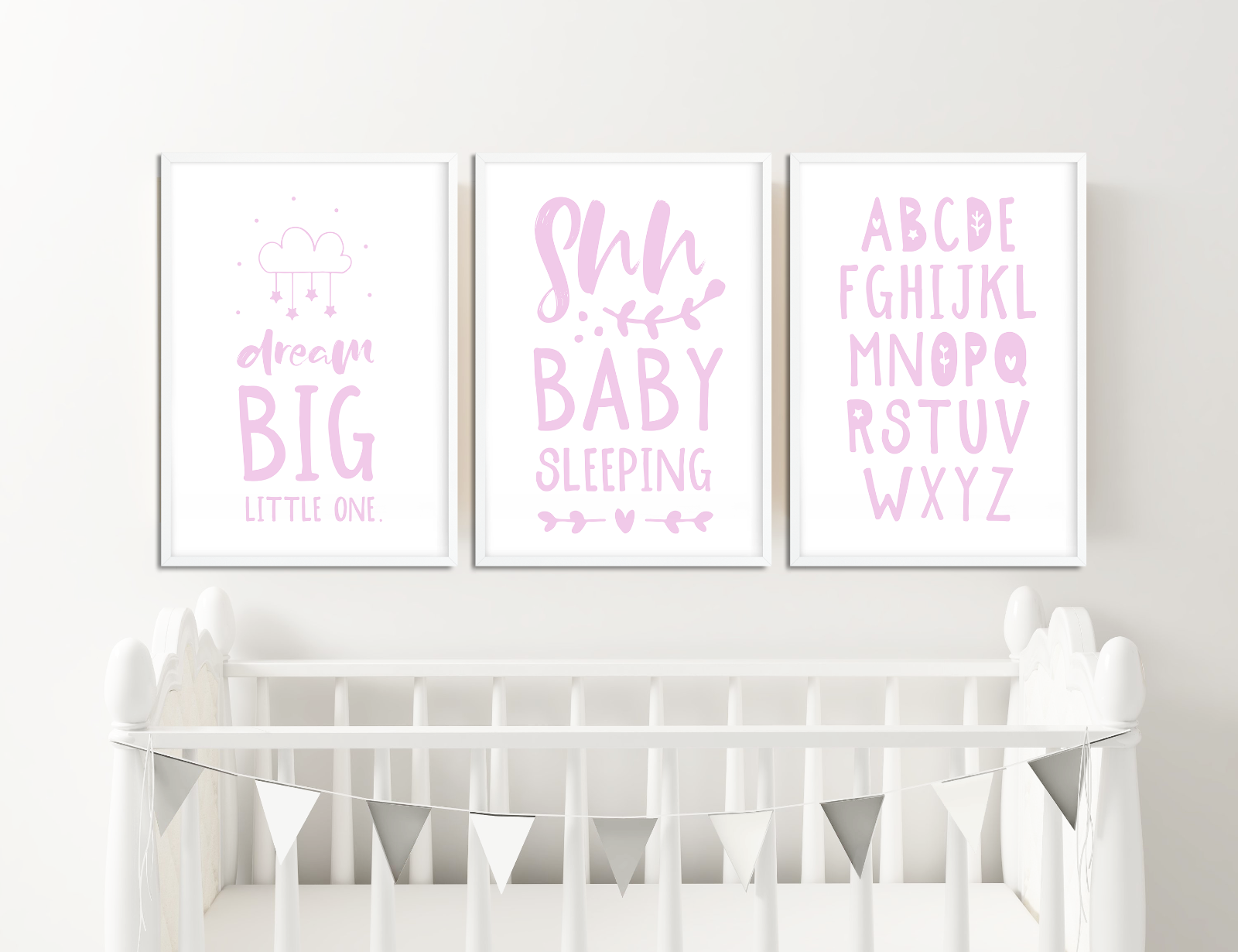 pink baby room