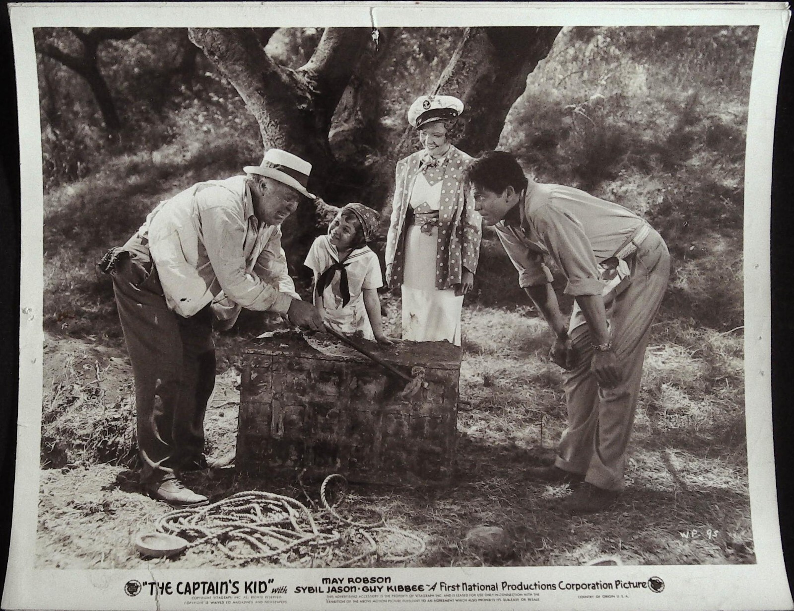 The Captain's Kid 8 X 10 Still 1936 Guy Kibbee, Jane Bryan The Captain's Kid 8 X 10 Still 1936 Guy Kibbee, Jane Bryan