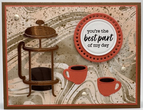 Coffee Friendship Card W/envelope