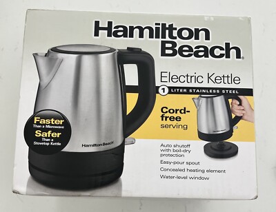 Hamilton Beach Electric Kettle 