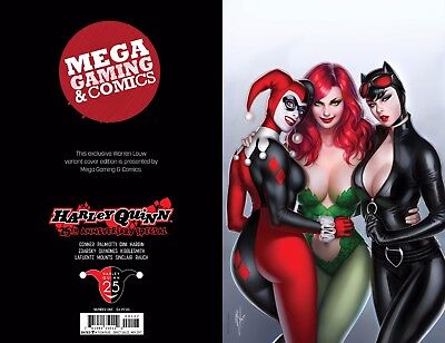Harley Quinn 25th Anniversary #1 CLASSIC VIRGIN warren Louw MEGA GAMING & COMICS