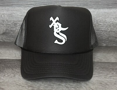 Chicago White Sox Upside Down Logo Foam Trucker SnapBack Soft raised Logo