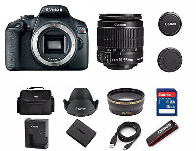 Canon EOS Rebel T7 24.1MP DSLR Camera with EF-S 18-55 IS II 