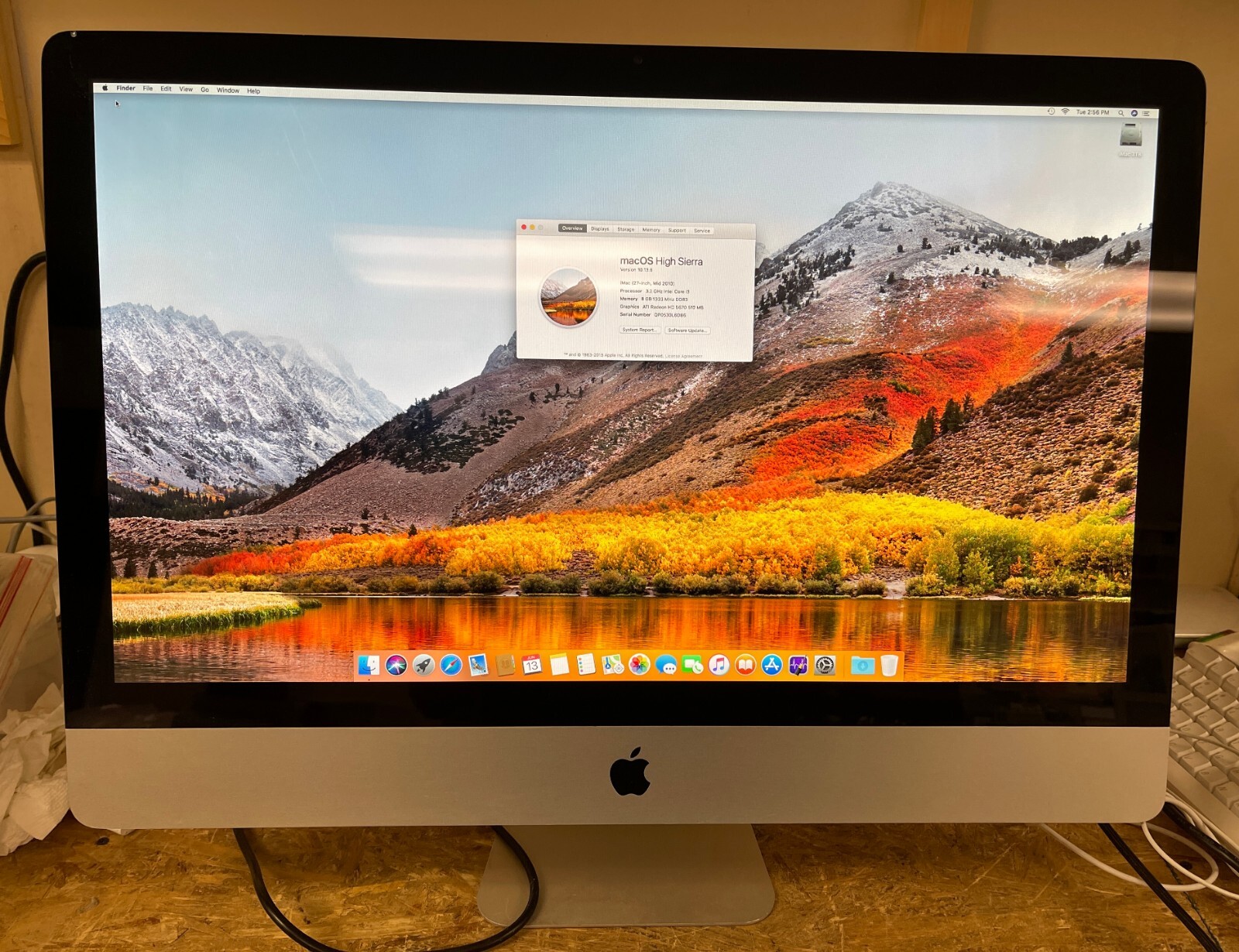 Apple iMac 27-inch December 2010 3.2GHz Intel Core i3 (MC510LL/A) Apple iMac 27-inch December 2010 3.2GHz Intel Core i3 (MC510LL/A)