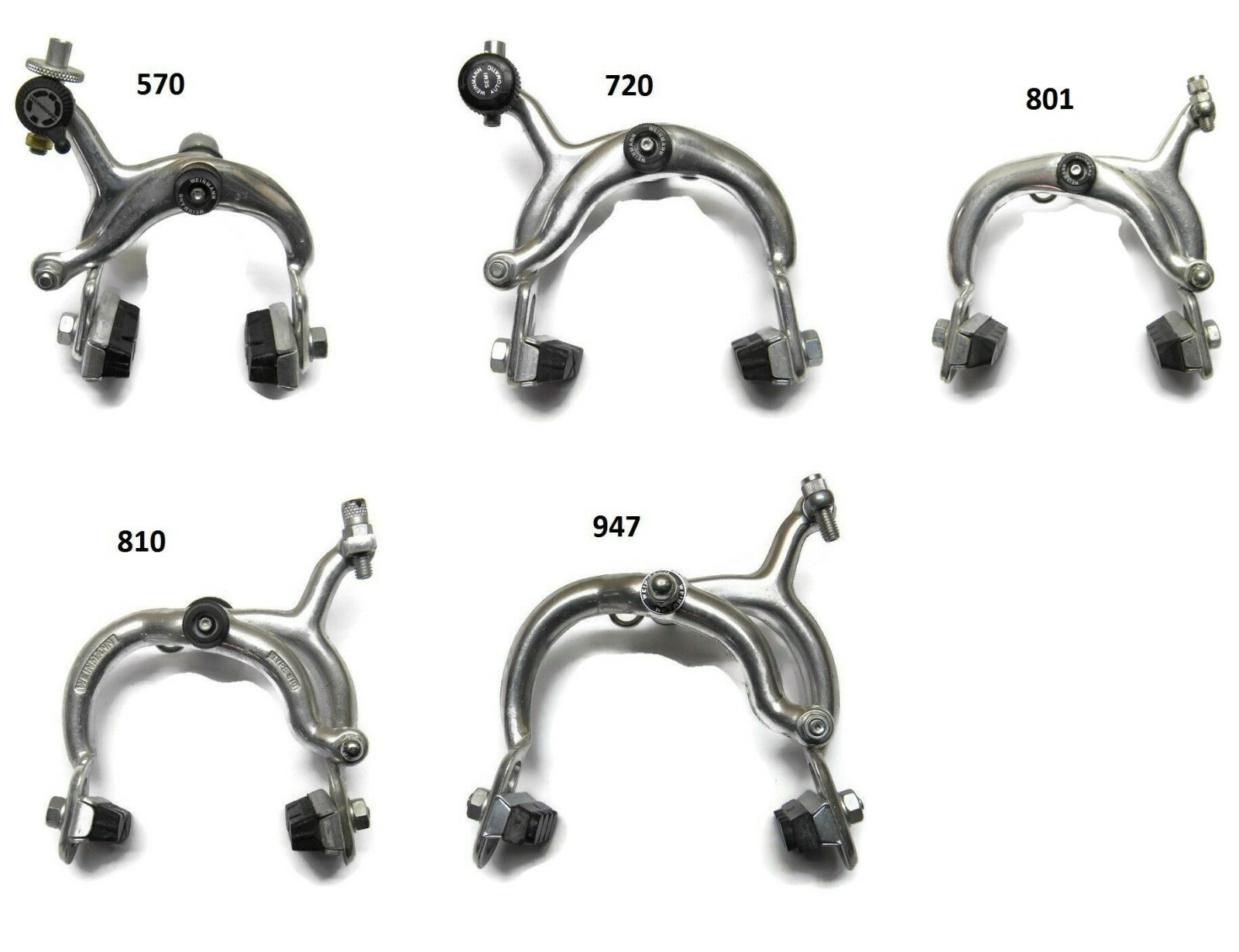 Weinmann 570/720/801/810/947 Vintage Bike Bicycle Caliper Weinmann 570/720/801/810/947 Vintage Bike Bicycle Caliper