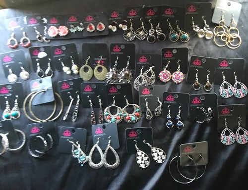 paparazzi earrings lot