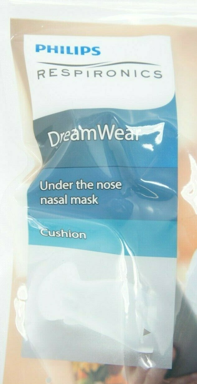 Lot Of 2 Philips Respironics Dreamwear Under Nose Nasal Mask Cushion Medium NEW