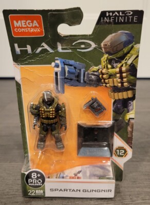 MEGA Construx Halo Infinite S1 Micro Action Figure SPARTAN GUNGNIR GNB18 NIB New