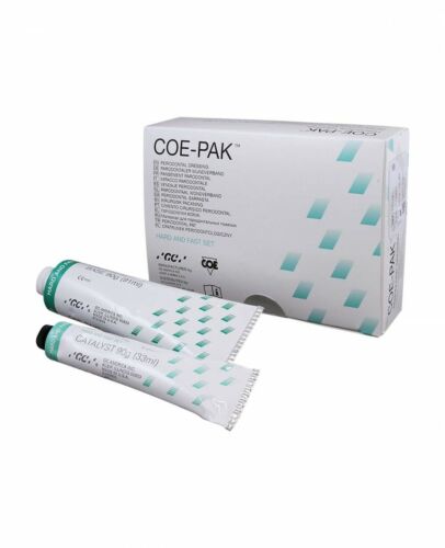 Coe Pak Hard Fast Periodontal Dressing Base & Catalyst 135301 by GC CLEARANCE !!