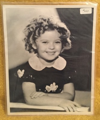 3 Shirlie Temple 8 x 10 black and white prints
