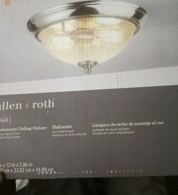 Allen roth flush mount light deals