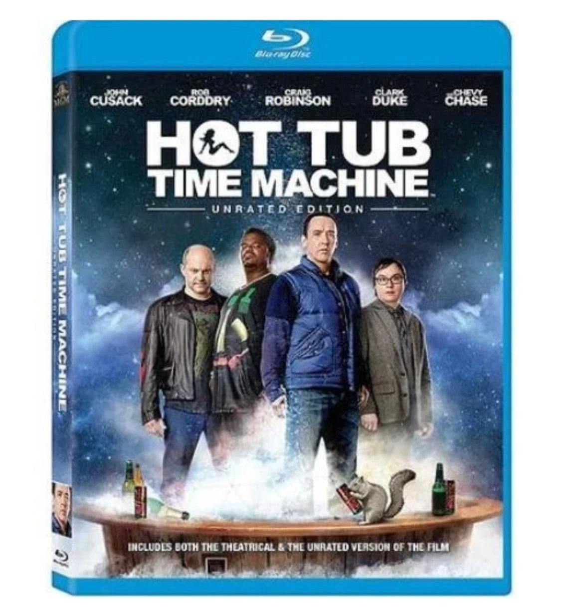 Hot Tub Time Machine (Blu-ray Disc, 2010, Unrated) NEW Free